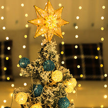 LED Christmas Decor Tree Star Top Light