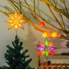 LED Christmas Decor Tree Star Top Light