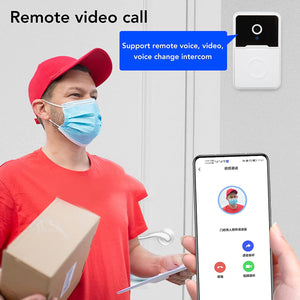 Wireless Night Vision Doorbell with Chime