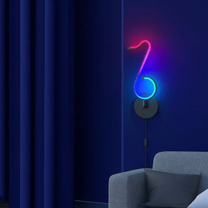 RGB Musical Note Lamp