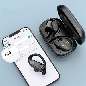 TWS Wireless Earbuds Over Ear Earphones with Charging Case