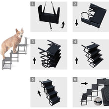 Foldable Dog Stairs Outdoor Climbing Ladder