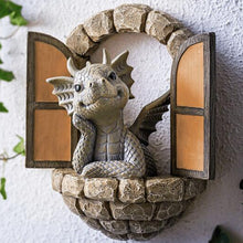 Yard Dragon Sculpture Outdoor Garden Decor