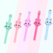 Cartoon Lovely Rabbit LED Watches