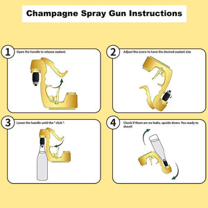 Champagne Gun Beer Gun Wine Dispenser