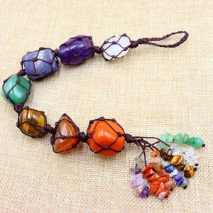 7 Chakra Crystals Car Hanging Ornament