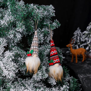 Christmas Tree Hanging Plush Gnomes Ornaments