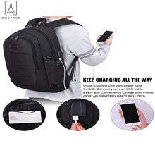 Anti Theft Water Resistant Travel Work Backpack with USB Charging and Lock