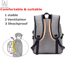 Anti Theft Water Resistant Travel Work Backpack with USB Charging and Lock