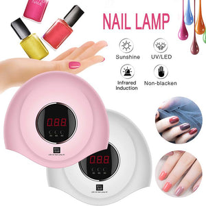 Dual Light Source UV Nail Lamp Led Quick-Drying Manicure Phototherapy Machine