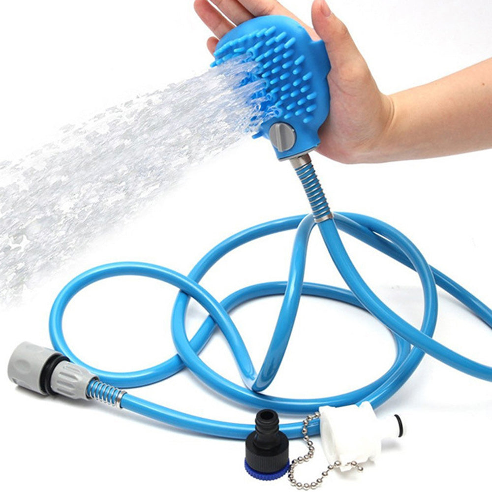 Pet Bathing Tool with Adjustable Bath Glove