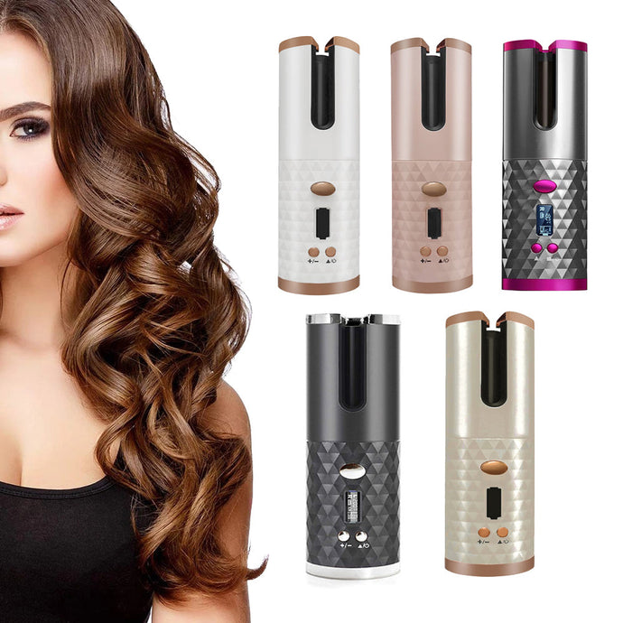 Cordless Auto Rotating Ceramic Hair Curler