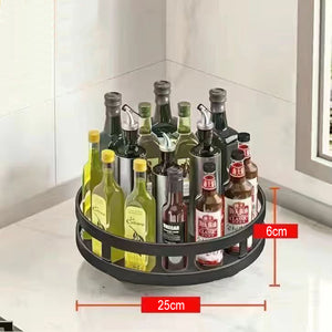 Rotatable Steel Kitchen Organizer