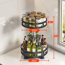 Rotatable Steel Kitchen Organizer